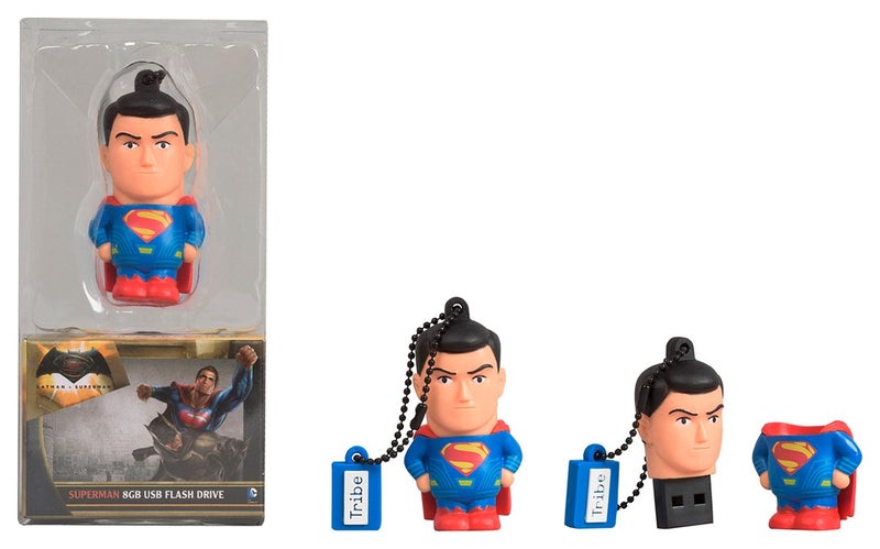 Tribe DC Comics Warner Bros. Pendrive Figure 16 GB Funny USB Flash Drive 2.0, Superman Movie, Clear, Model:FD033501 - Image 2